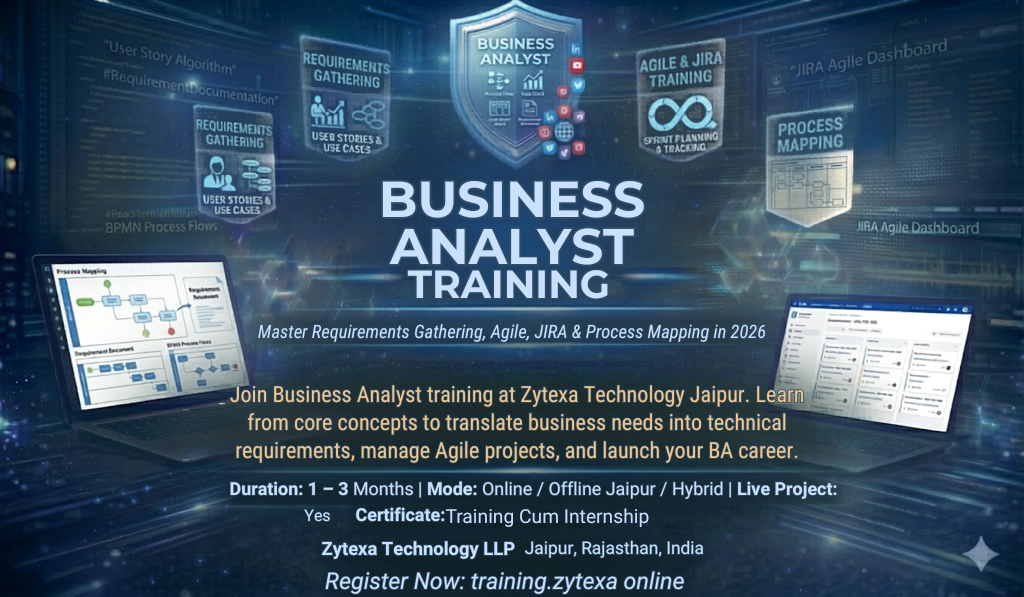 Business Analyst Course in Jaipur – Bridge Business and Technology